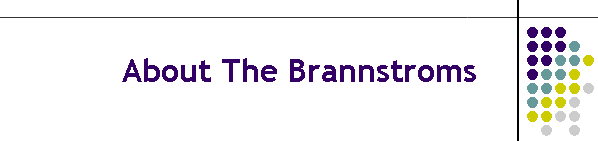 About The Brannstroms